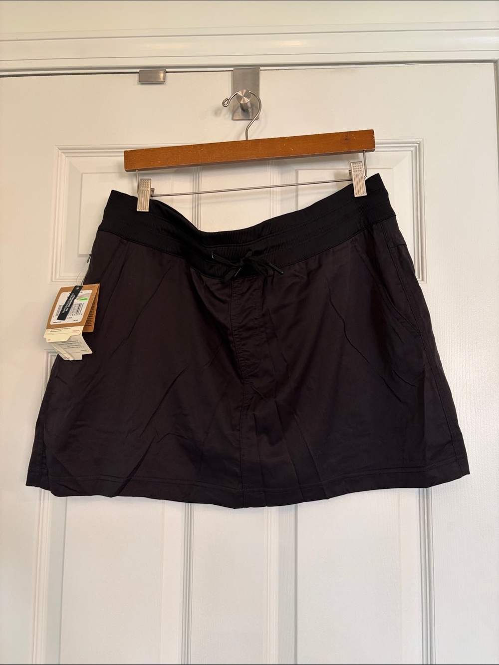 The North Face Women's Black Skort with Drawstring Waist